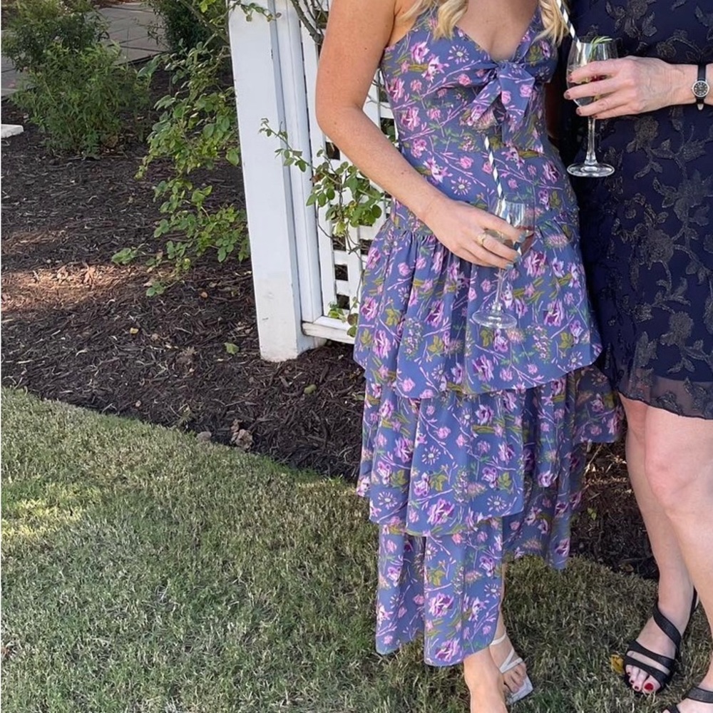 Likely Floral Tiered Dress